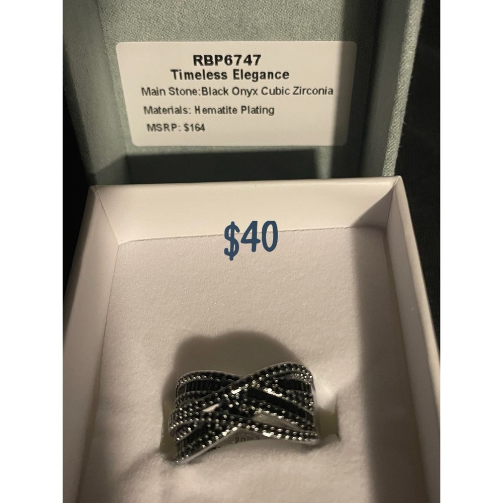 Timeless Elegance Black Onyx Ring